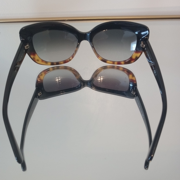 Kate Spade URSULA/S Brown and Black Cateye Sunglasses - Picture 5 of 10